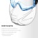 Glasses protective bison of panorama shield 110233, closed type, polycarbonate, ventilation