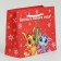 Laminated horizontal “Happiness and Joy” laminate, S 15 x 12 x 5.5 cm, New Year
