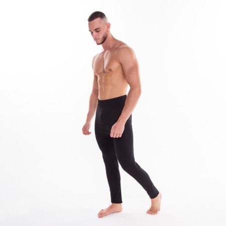 Male thermal underwear (pants), black color, size 54-56-4