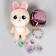 Gift set for a girl with a soft toy "Bunny", 11 x 20 x 8 cm