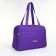Female sports bag, textura, small size, purple color