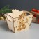 New Year's Basket-Shkatulka "Snake with a Christmas tree" 18x12x15 cm