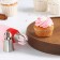 Confectionery nozzle “Sphere. Wave with a flower”, D = 3 cm, output 2.3 cm, stainless steel