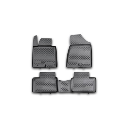 Rugs in the cabin Kia Cee’d, 2012-2016, 4 pcs. (polyurethane)