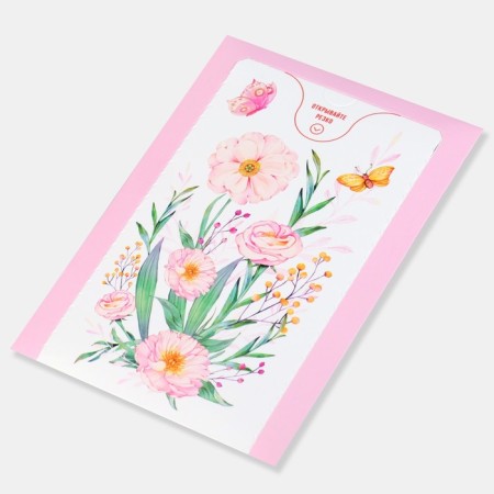 Boom-postcard "inspire", flowers, 12 x 18.5 cm-2