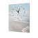 Carty clock is wall-mounted, interior "waves", silent, 30 x 40 cm