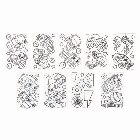 Set for creativity "Color stained-aircraft machines", 20 pcs. in the package-2