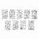 Set for creativity "Color stained-aircraft machines", 20 pcs. in the package