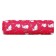 School Penal on the zipper Calligrata "Rabbits", raspberry