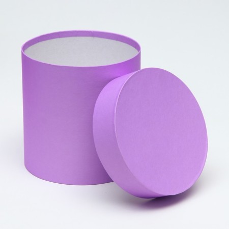 Set of round boxes 4 in 1 "Lilac" 20 x 20 - 13 x 13 cm-5