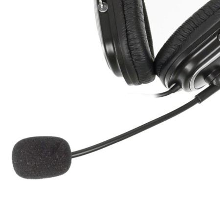 Headphones with A4Tech HS-50 microphone Black 2.5m monitor headband-5