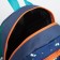Baby backpack on lightning, blue color