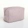 TEXTURA lightning cosmetic bag, pink color