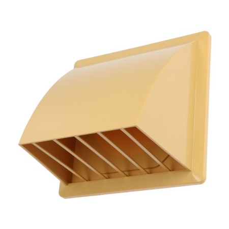 The output of the wall zein, 170 x 170 mm, d = 100 mm, with a check valve, beige-3