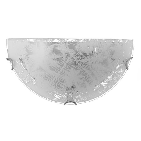 Lamp "Morozko" Mollir., 1x60W E27, chrome, d = 30 cm, h = 5.5 cm