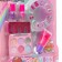 Cosmetics for girls lip gloss, 2 varnishes, shadows, overhead nails