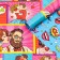 Glossy packaging paper "Pop Art Love", bilateral, 70 x 100 cm