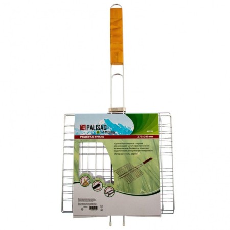Grill grill Palisad Camping, 270x240 mm, chrome-6