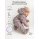 Demitson Demi-season children's Amarobaby Spring, height 62 cm, lavender-gray color