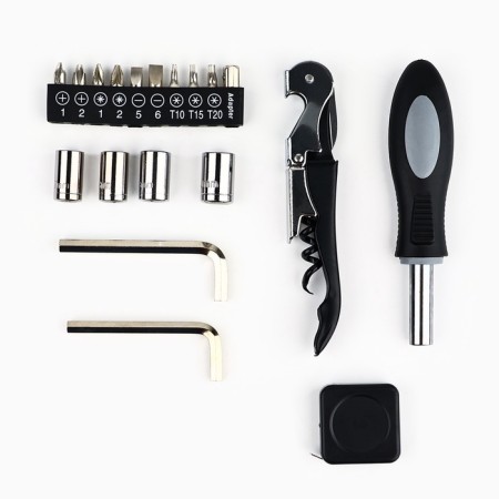 A set of tools in a barrel "Best Man", 19 items-4