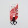 Hairdressers scissors, blade-5.5 cm, black color, n-040