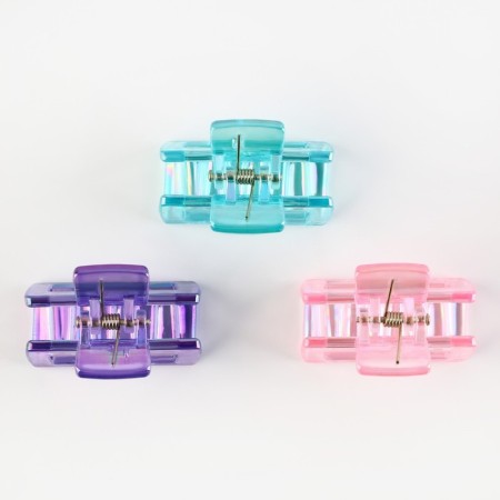 Hair crab 3 pcs. "Believe in youurself" 4.5 x 2.5 x 2.5 cm-4