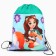 A bag for shoes "Girl with a fox" non -core canvas, size 30 x 40 cm
