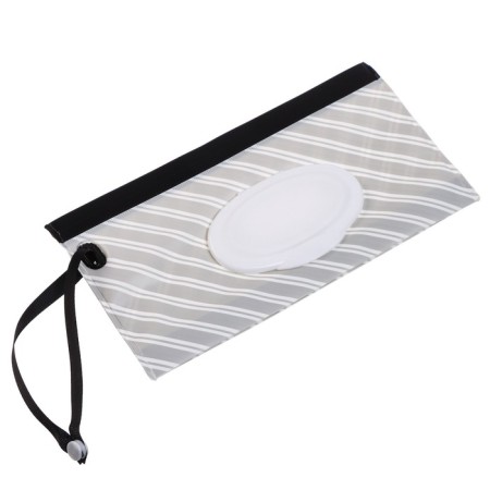 Napotus container with loop "Stars on White", Mix color