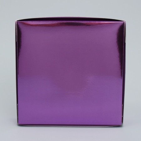 Box for sweets, confectionery packaging, 16 cells "violet", 18.9 x 18.9 x 3.8 cm-4