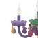 Rome chandelier 6he14 40W color 60x60x65-95cm Bayerlux