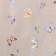 Ethel path "Butterflies" 40x146 cm, 100% cotton, mitch 186 g/m2