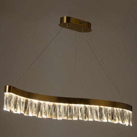 Luer with DPD "Boges" LED 132W 3000-6000K gold 98x14x5 cm Bayerlux-3
