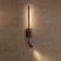 Wall lamp Mantra Torch, LED, 410+210LM, 3000K, 93x70x554 mm, matte black color