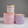 A set of boxes of thin cardboard 3 in 1, gift packaging, “marble”, 12 x 12 - 18 x 18 cm