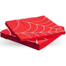 Pautinka napkins, red, 33 × 33 cm, 20 pcs