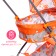 Stroller for dolls Universal "chanterelles", a metal frame, with a bag