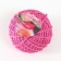 Yarn 100% juts "Softino Jute Colored" 50m ± 2m bright pink 50 g