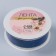 Kapron tape with metal thread “Terrible”, 25 mm × 2.7 ± 0.5 m, blue/silver color