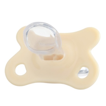 Nipple - New Year's dummy "Happiness", orthodontic, silicone, +6 months, in the container-5