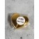 The perfume bottle "Heart", glass, with a spray, 25 ml, golden color
