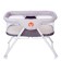 Carrycot bed bed, light gray color