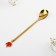 A spoon with a suspension of a "dear teacher", 2.7 x 14, 8 cm