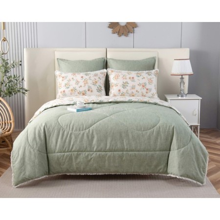 Euro set: blanket, sheet, pillowcases 50x70 cm-2 pcs, 70x70 cm-2 pcs-1
