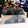 Kashpo wooden "Festive mood" 25 × 14.7 × 8.5 cm