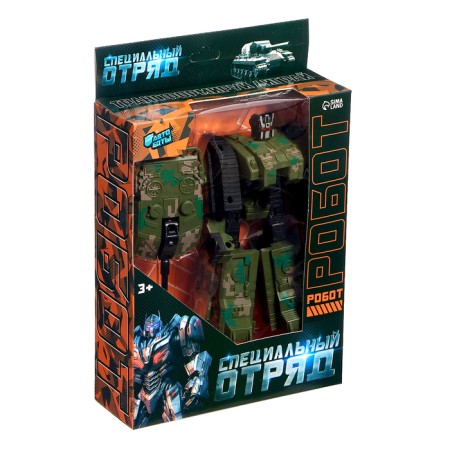 Tank robot, transforms, mix color-11