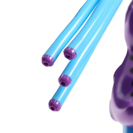 Water gun "purple dinosaur-splash", 42 cm.-6