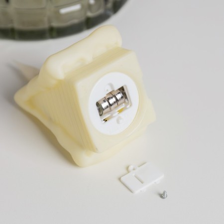 LED figure "House" 7 × 11.5 × 5.5 cm, plastic, batteries AG13x3, glow warm white-2