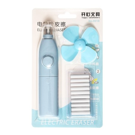 E Lastik is electric, works from batteries (the batteries are not included), mix-8