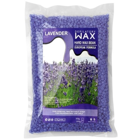 Film wax for depilation in the jessnail granules "Lavender", 500 g