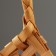 Wicker basket, 24 x 14 x 5.5 x 20/27.5 cm, sequoia